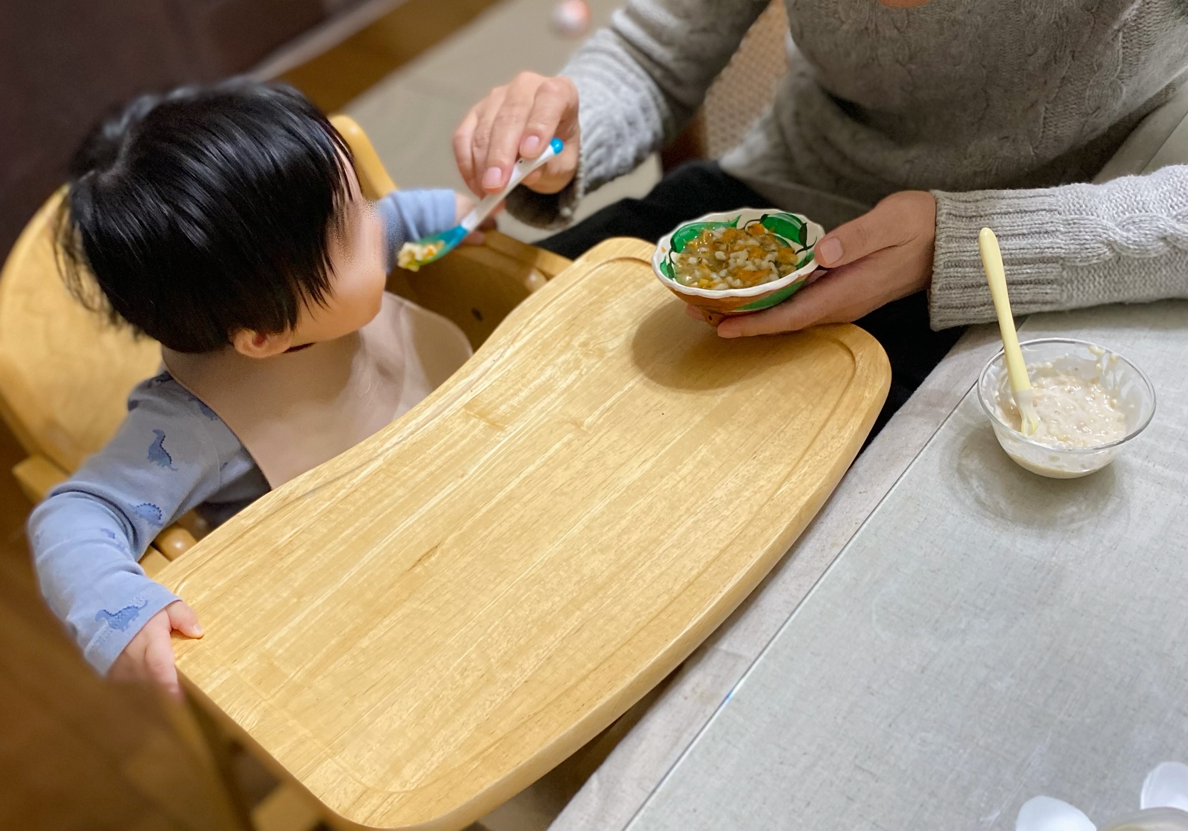 娘不在で孫守りするシニアのいい夫婦の日。